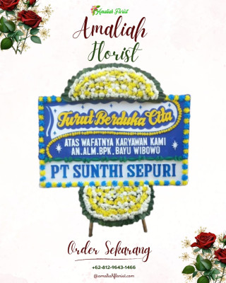 Papan Bunga Duka di Kayangan