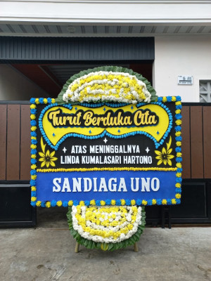 Papan Bunga Duka di Kayangan